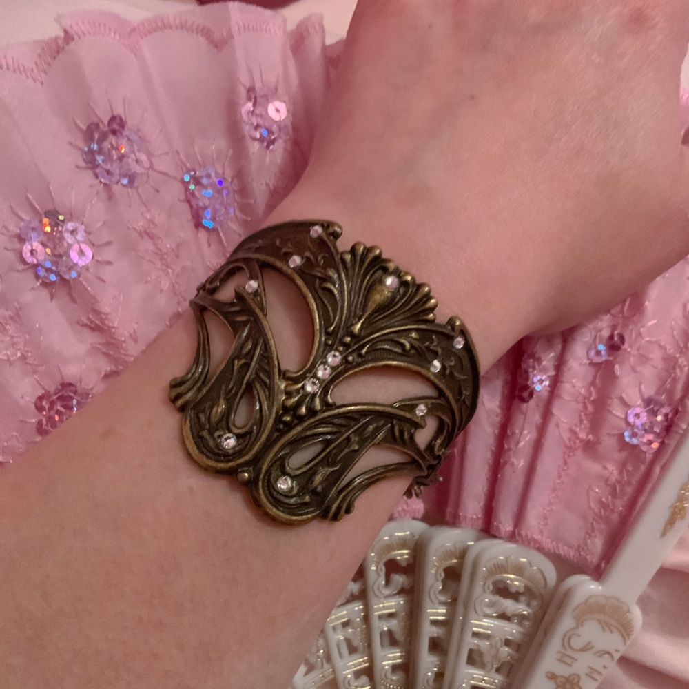 Iron Butterfly Cuff Bracelet